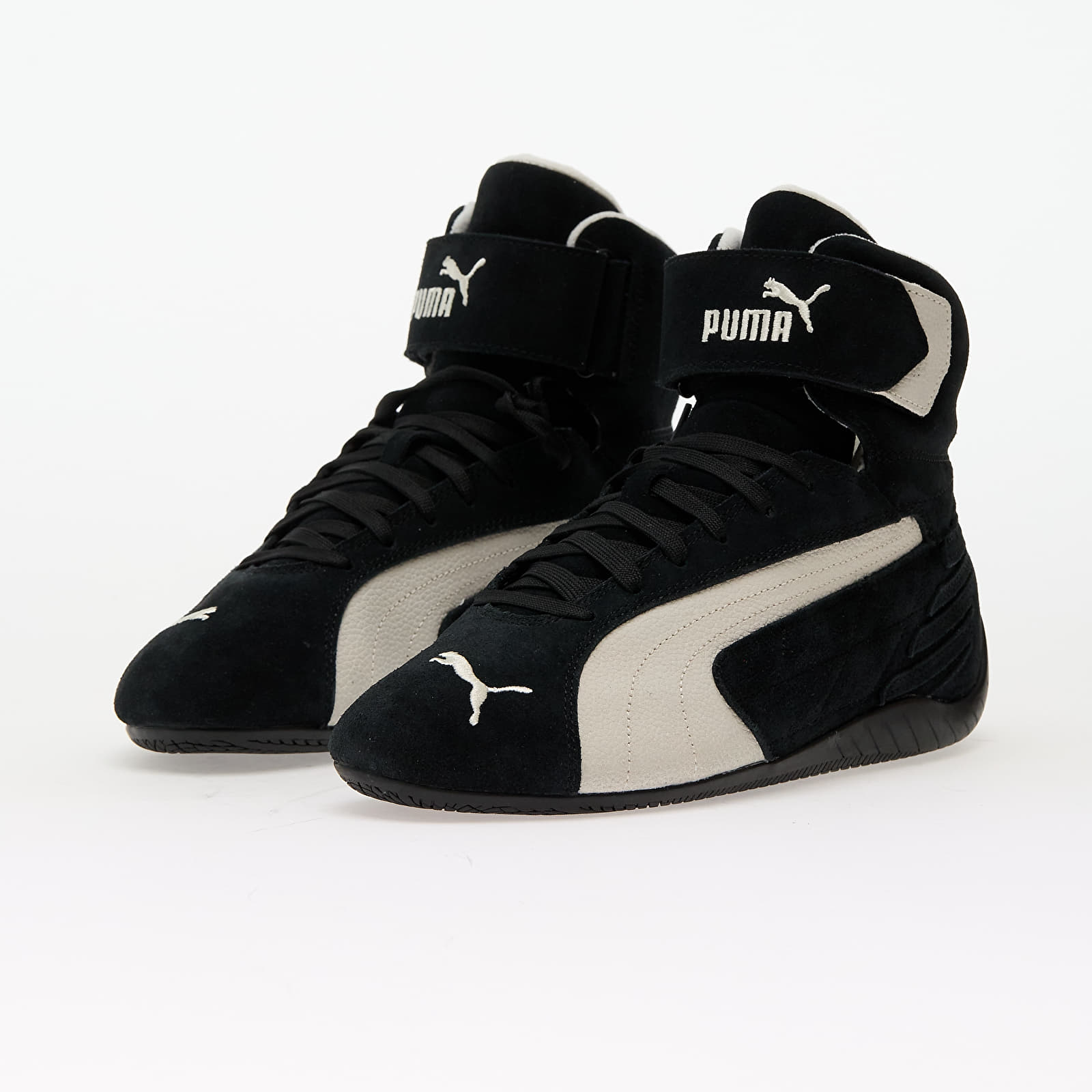 Sapatos de homem Puma Speedcat Mid Puma Black-Warm White