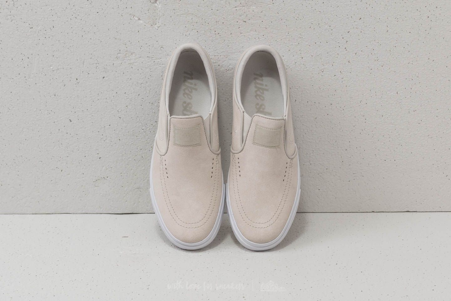 Scarpe uomo Nike Zoom Stefan Janoski Slip White/ Light Bone/ White