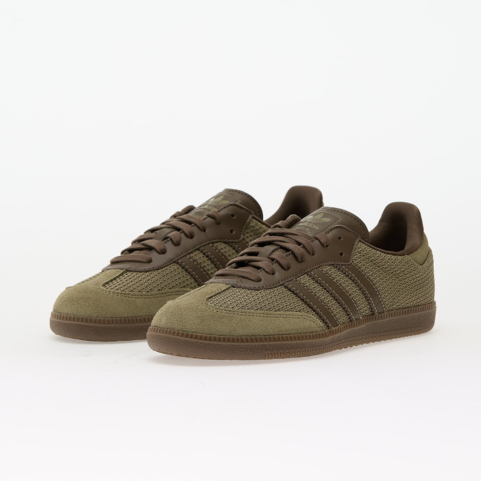 Sko til mænd adidas Samba Og Orbit Green/ Cardboard Brown/ Gum5