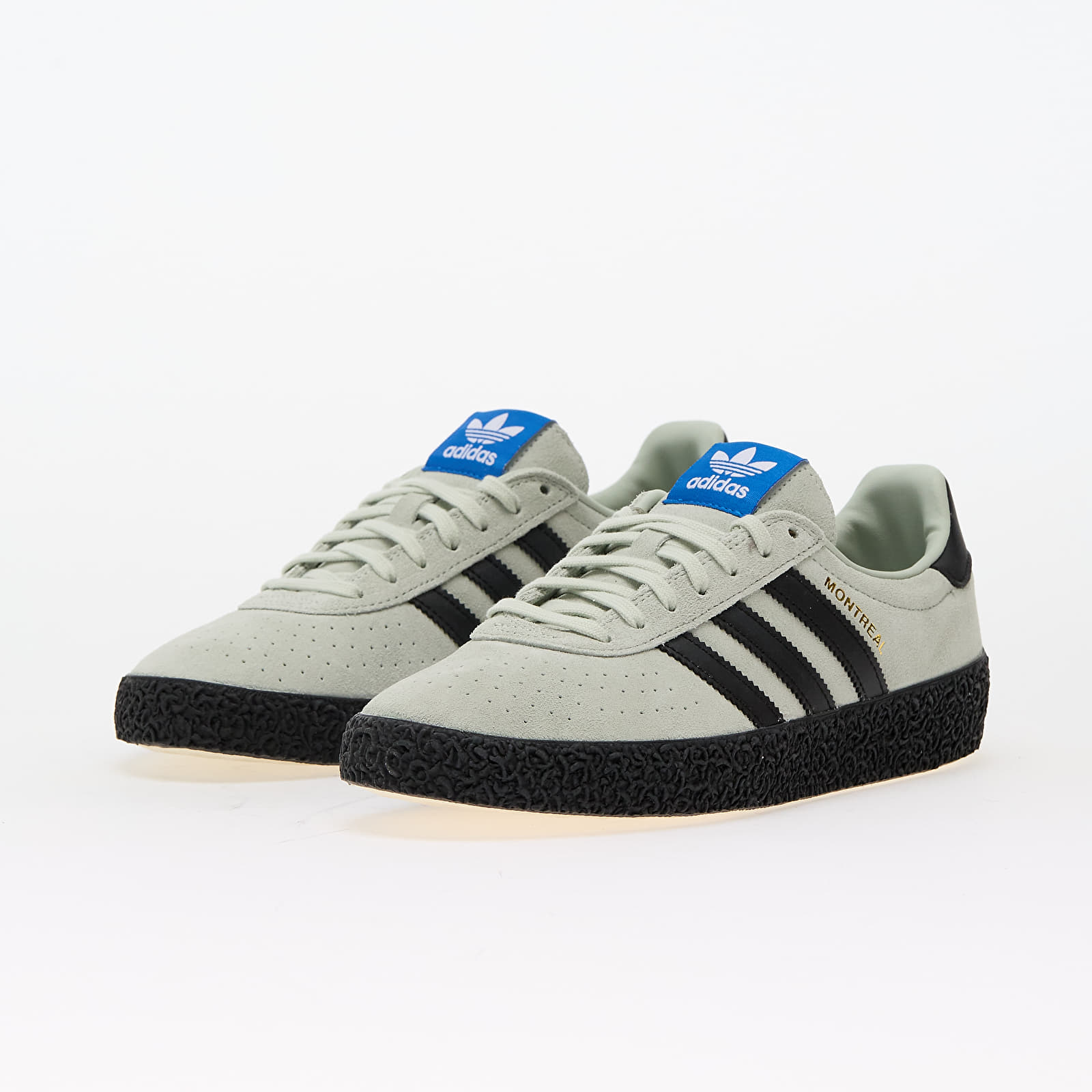 Încălțăminte și sneakerși pentru bărbați adidas Montreal Rm Linen Green/ Core Black/ Core Black