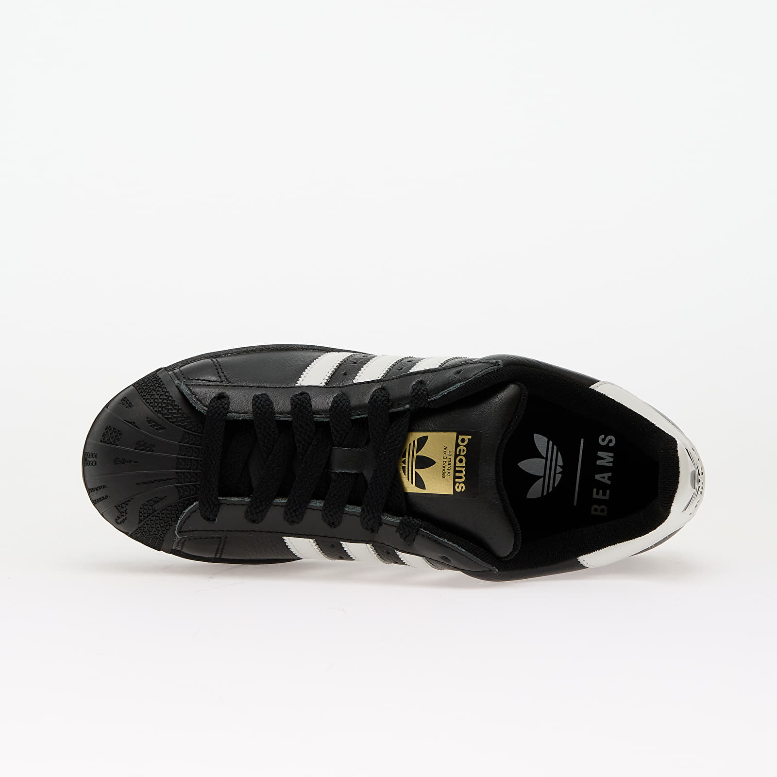 Sko til mænd adidas x Beams Superstar Core Black/ Ftw White/ Gold Metallic