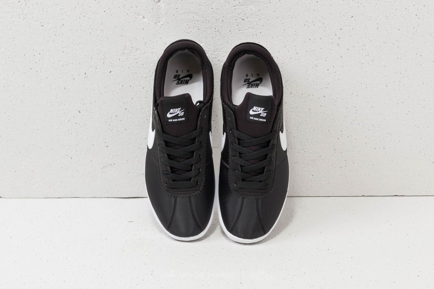 Herren Sneaker und Schuhe Nike SB Air Max Bruin Vapor TXT Black/ White-White-Black