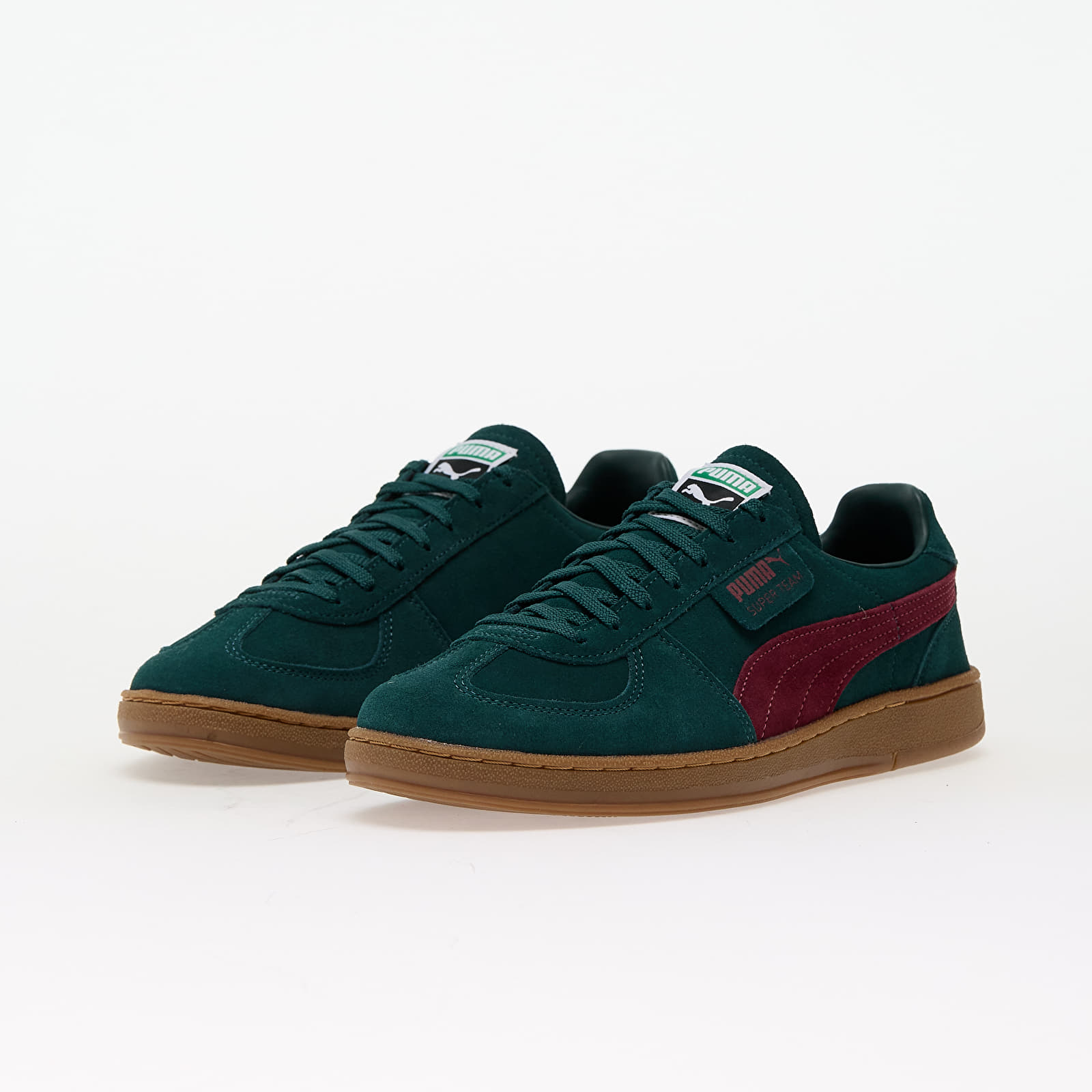 Sko til mænd Puma Super Team Green Terrain-Ruby Shimmer-Gum