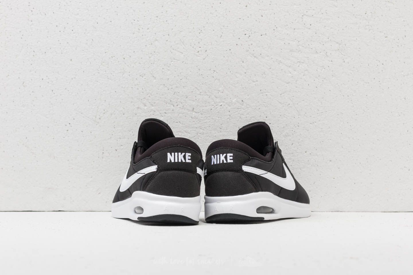 Herren Sneaker und Schuhe Nike SB Air Max Bruin Vapor TXT Black/ White-White-Black