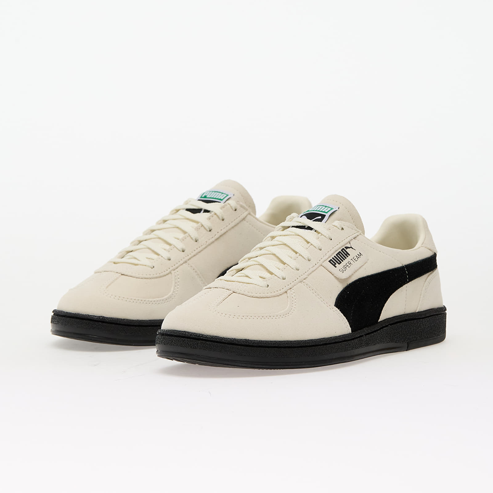 Мъжки кецове и обувки Puma Super Team Warm White-Puma Black