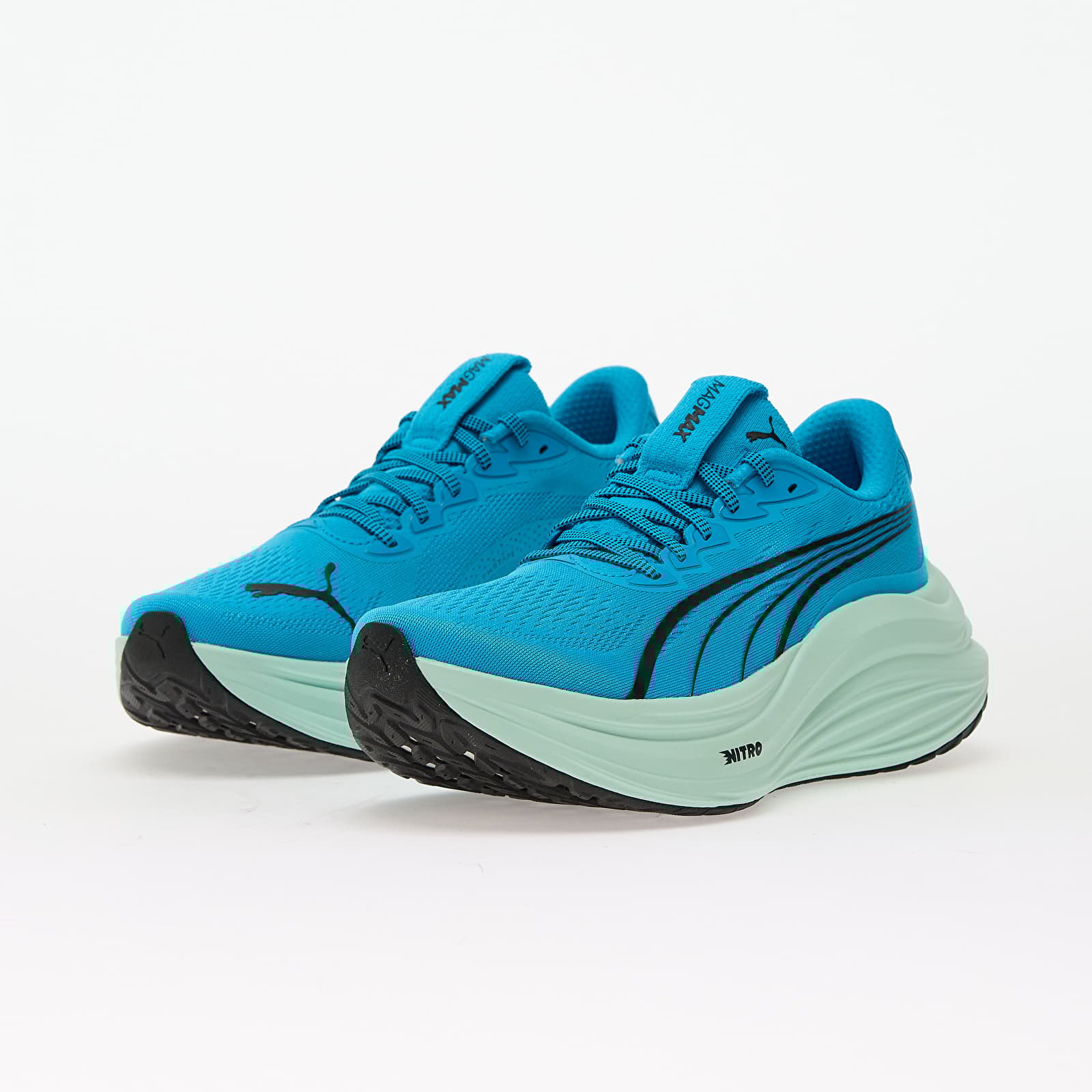 Sko til mænd Puma MagMax NITRO Speed Blue-Mint Melt