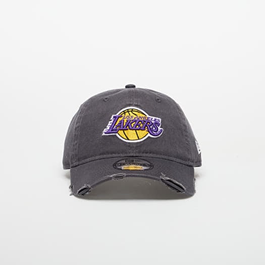 Hætte New Era Los Angeles Lakers 9TWENTY Wash Distress Cap Official Team Color