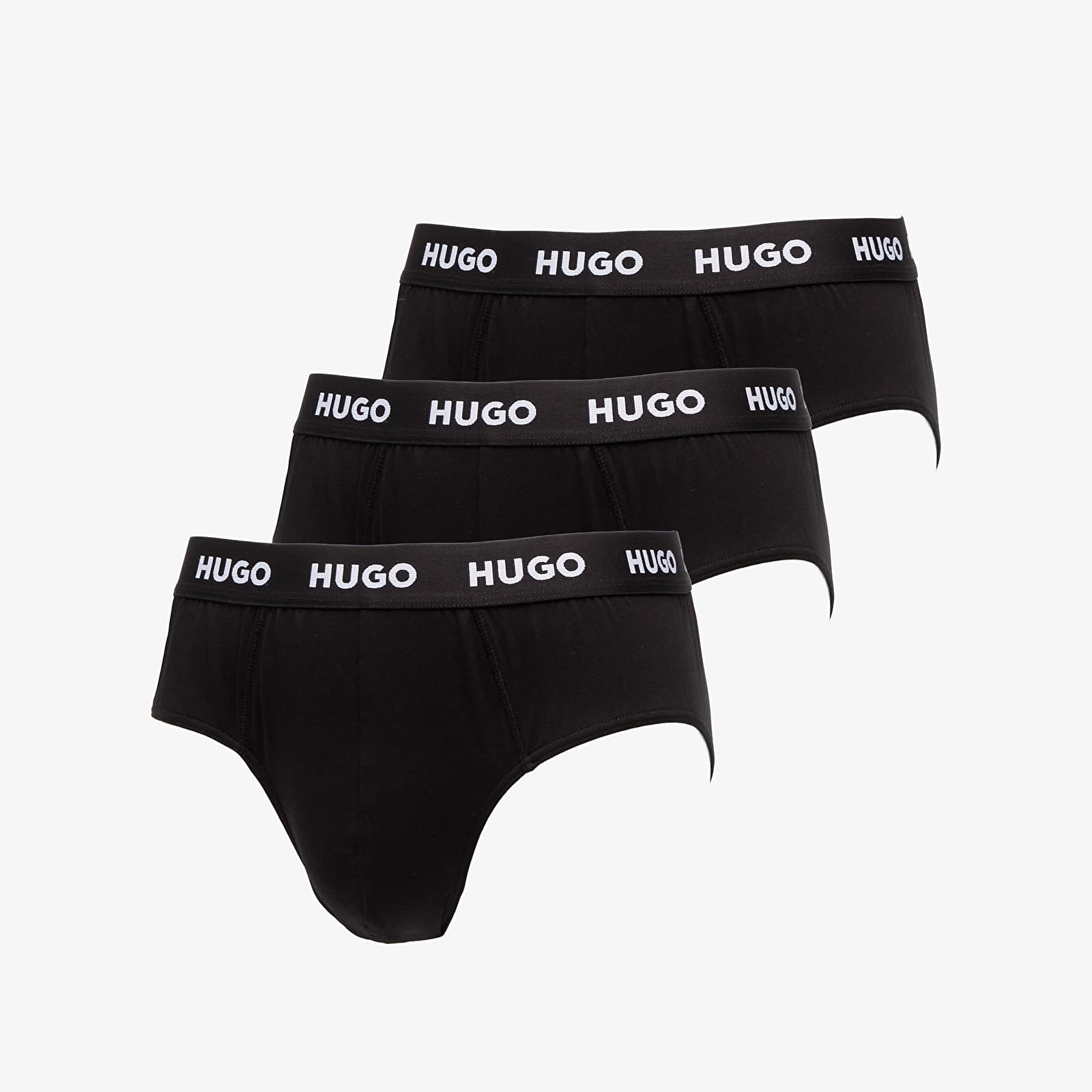 Slip da uomo Hugo Boss Men-B-Hipbrief 3-Pack Black