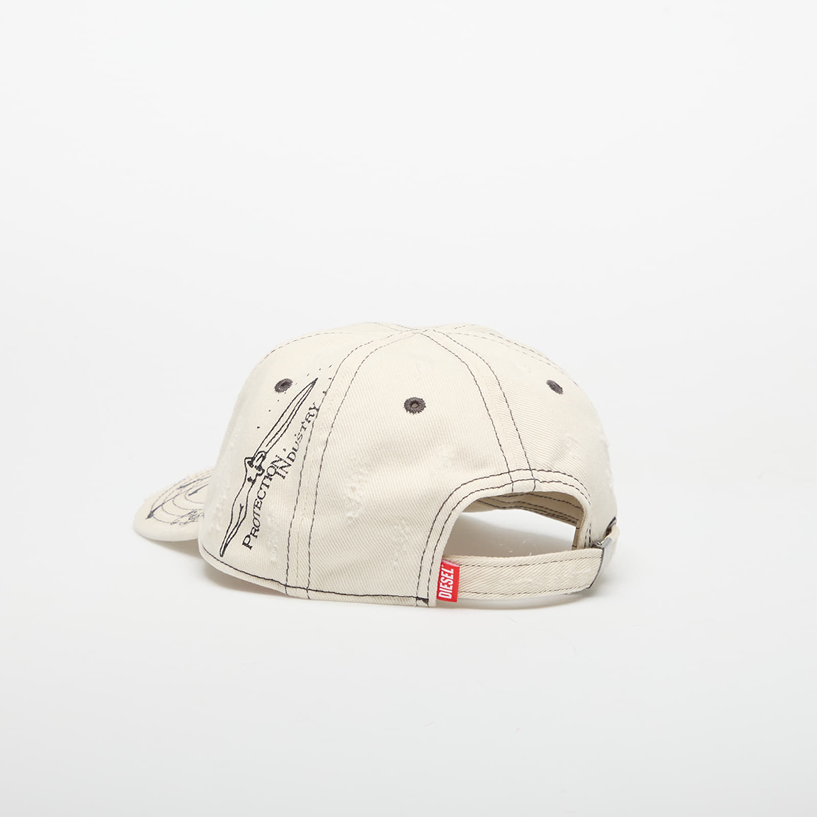 Kasketter til mænd Diesel C-Fenix Hat White Asparagus