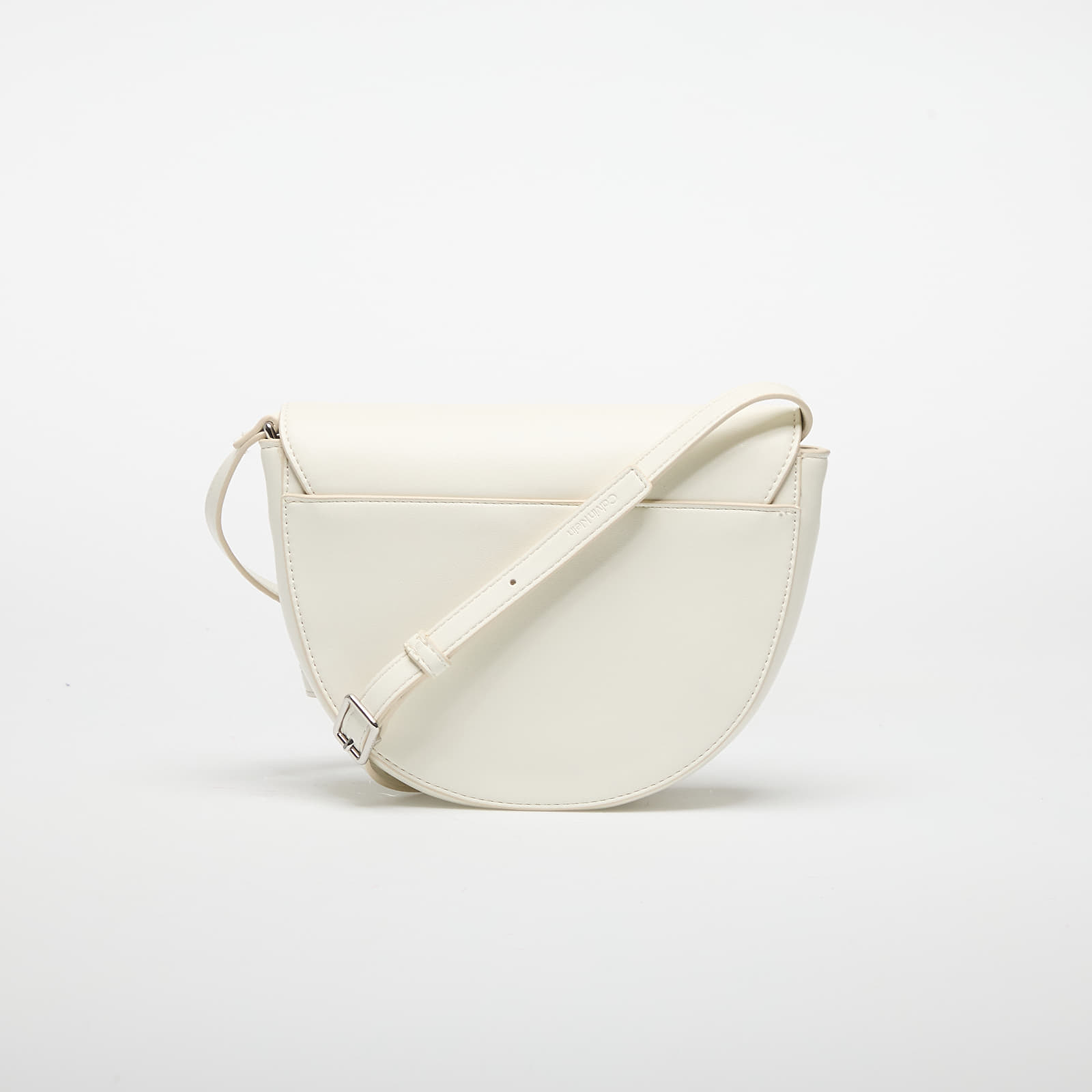 Borse a tracolla da uomo Calvin Klein Bold Ck Saddle Crossbody Lily White