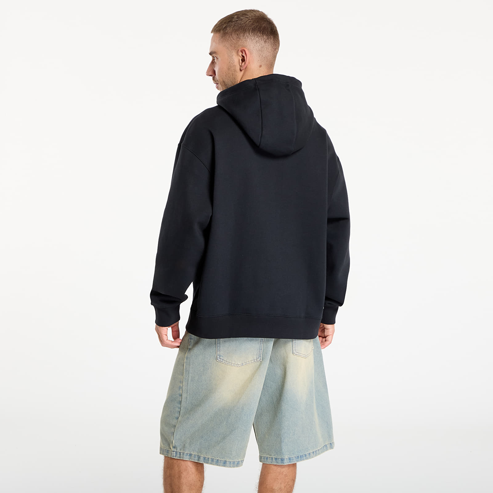 Felpe con cappuccio uomo Nike ACG Therma-FIT Fleece Pullover Hoodie Black/ Anthracite/ Summit White