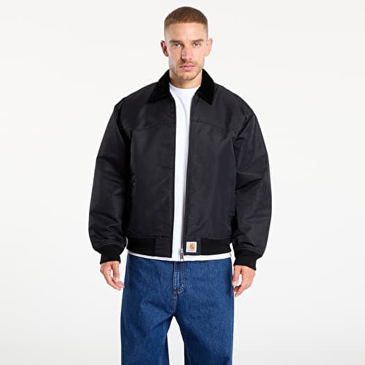 Carhartt WIP Santa Fe Alumni Jacket UNISEX Black/ Scarlet