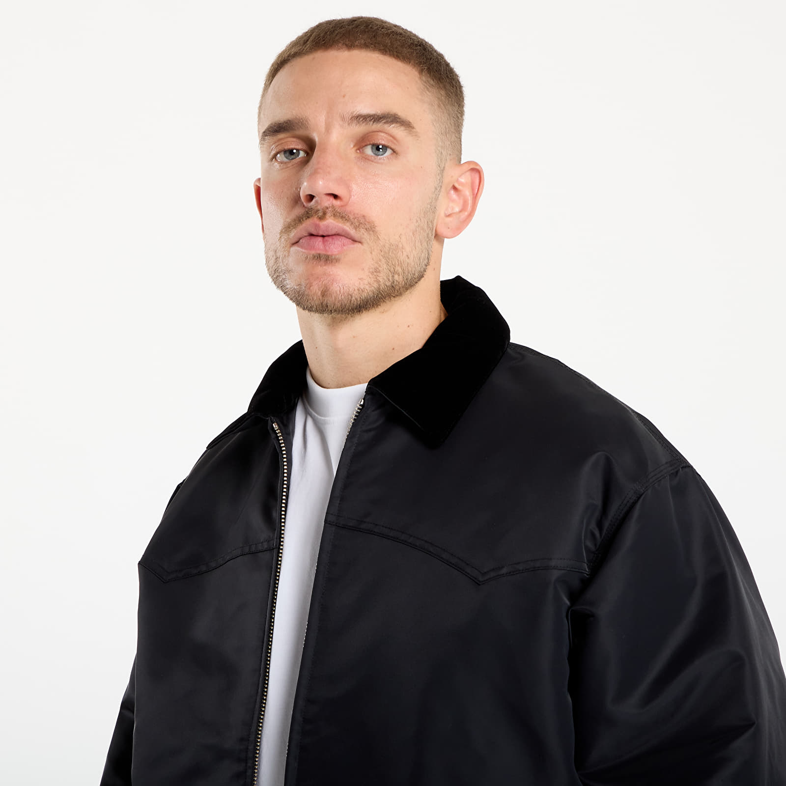 Jakker Carhartt WIP Santa Fe Alumni Jacket UNISEX Black/ Scarlet