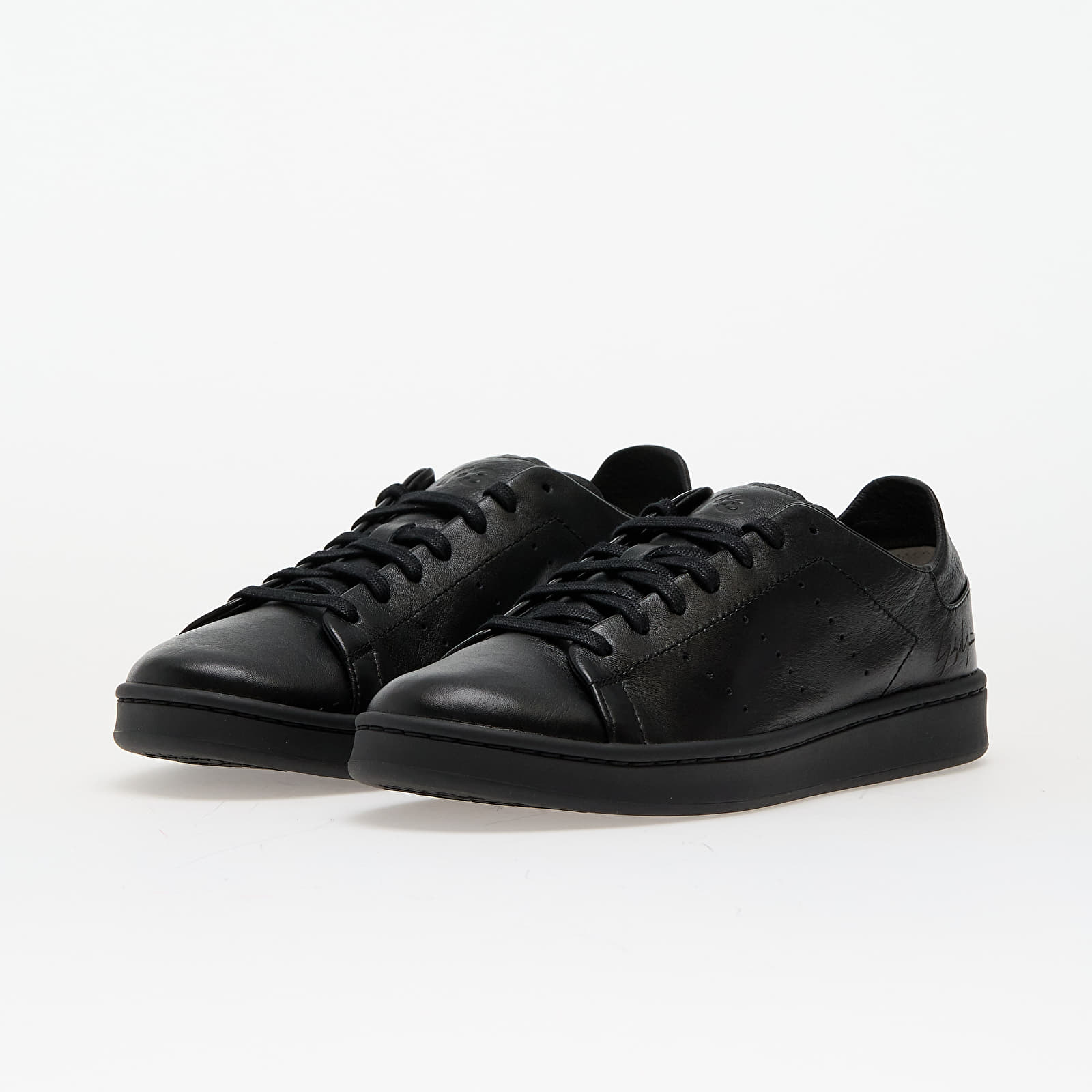 Sko til mænd Y-3 Stan Smith Black/ Black/ Black