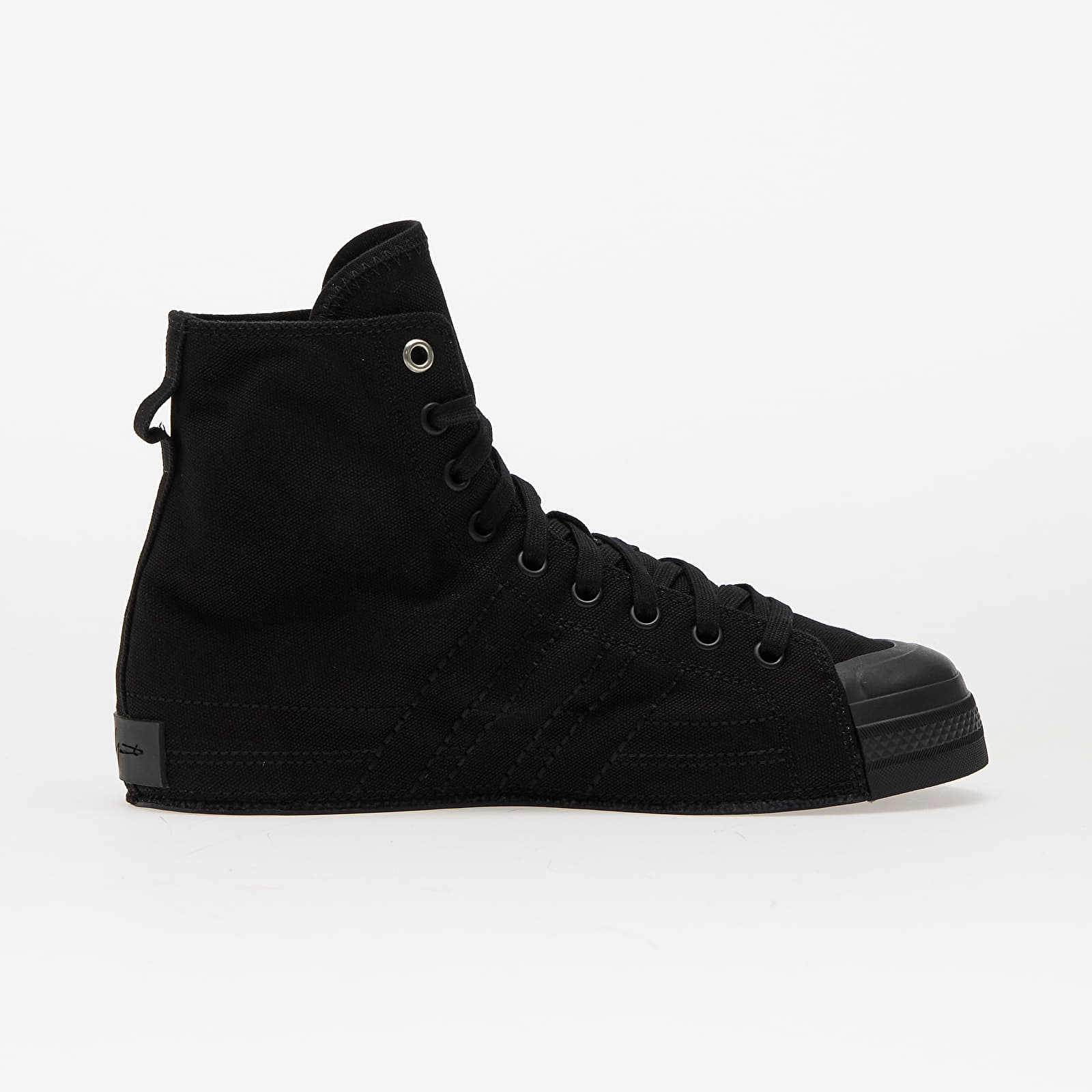 Sko til mænd Y-3 Nizza Hi Black/ Black/ Black
