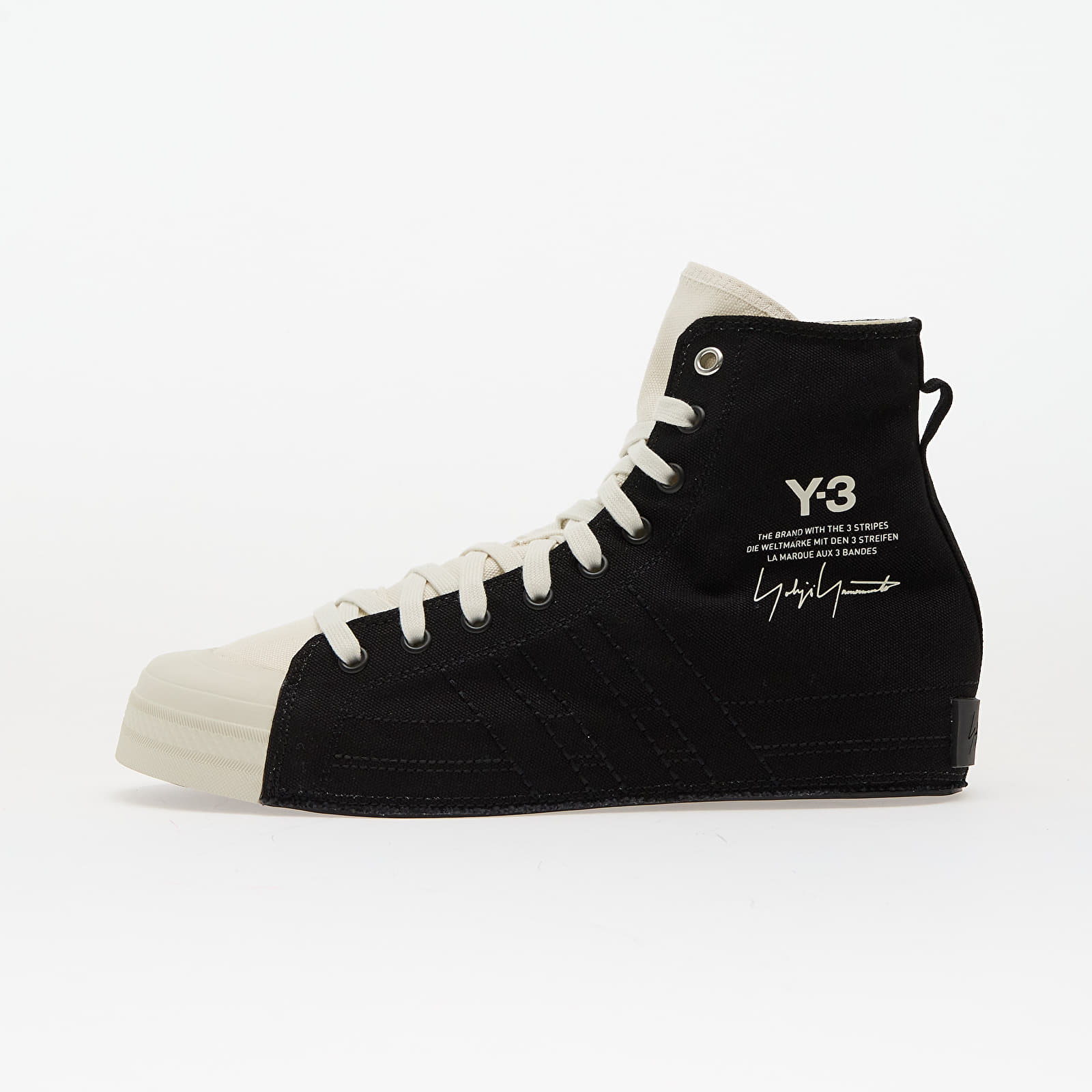 Pánské tenisky a boty Y-3 Nizza Hi Orbit Grey/ Orbit Grey/ Black