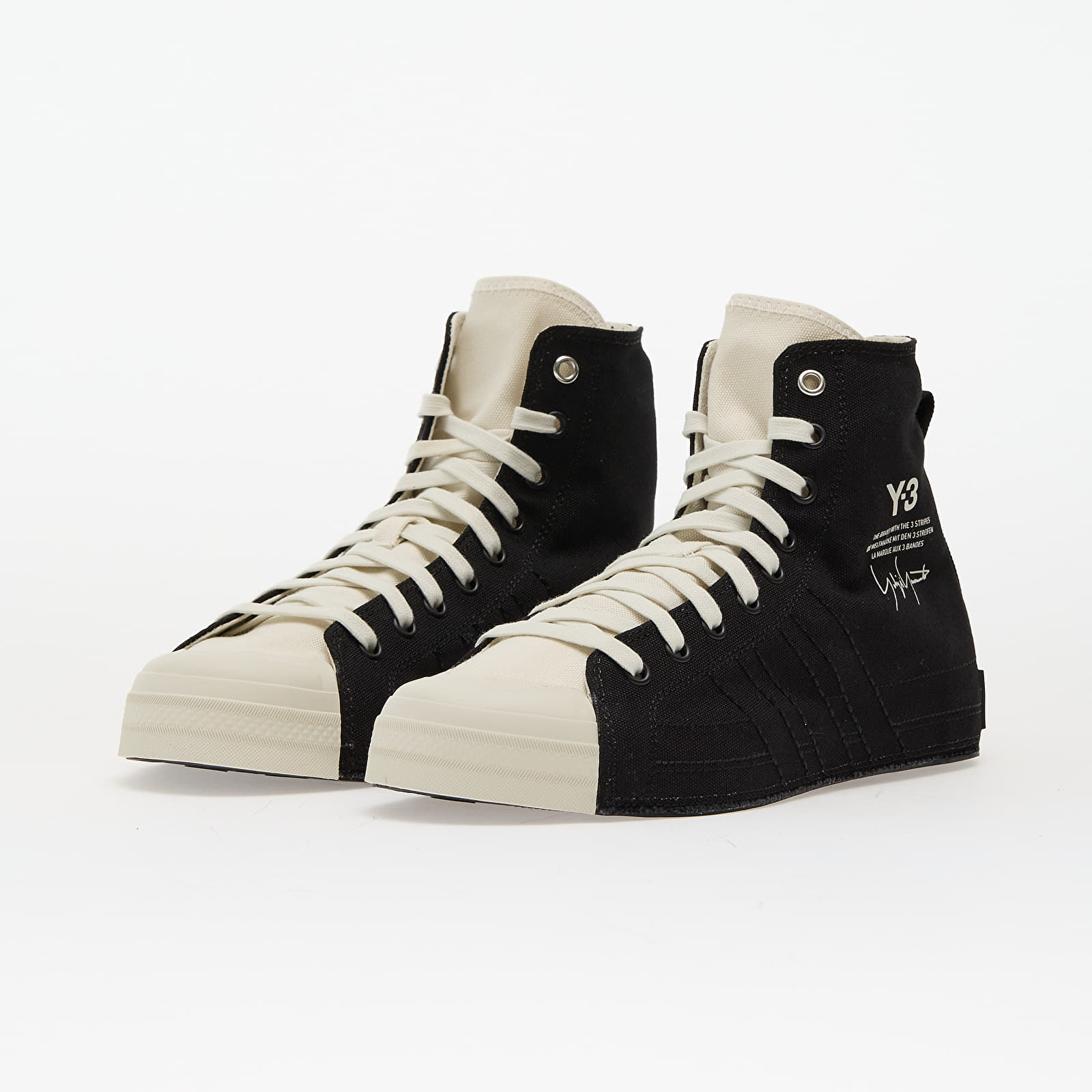 Pánské tenisky a boty Y-3 Nizza Hi Orbit Grey/ Orbit Grey/ Black
