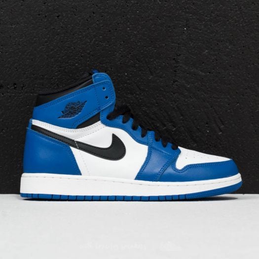 Women s shoes Air Jordan 1 Retro High OG BG Game Royal Black Summit White Footshop
