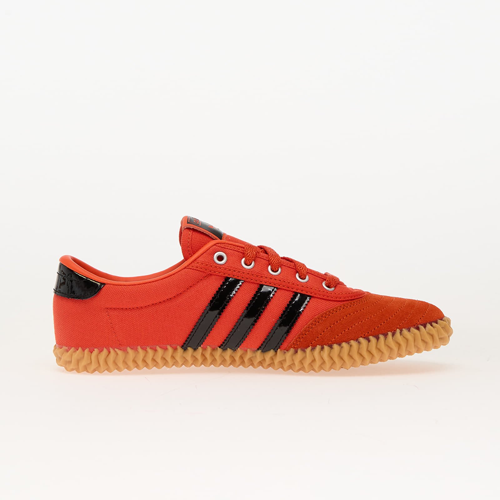 Încălțăminte și sneakerși pentru femei adidas Volley Plimsole W Core Orange/ Core Black/ Gum1