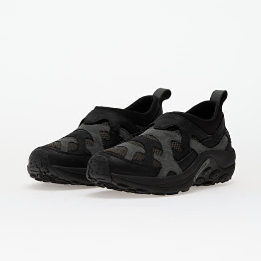 【関税込み】Merrell 1TRL ブラック Jungle Moc スニーカー Merrell 1TRL: Black Jungle Moc Sneakers | SSENSE