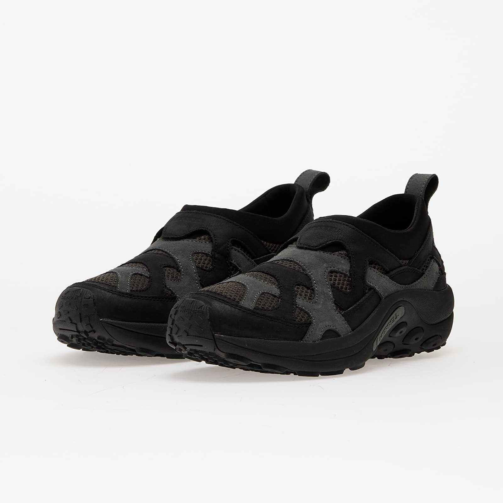Încălțăminte și sneakerși pentru bărbați Merrell 1TRL Jungle Moc Twist Se Black