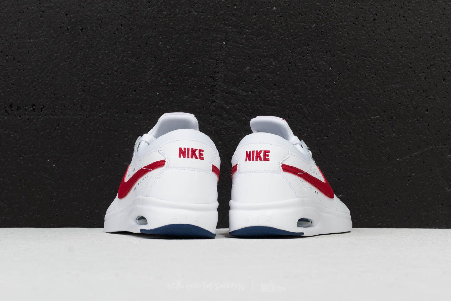 Zapatillas Hombre Nike SB Air Max Bruin Vapor White/ Gym Red/ Game Royal