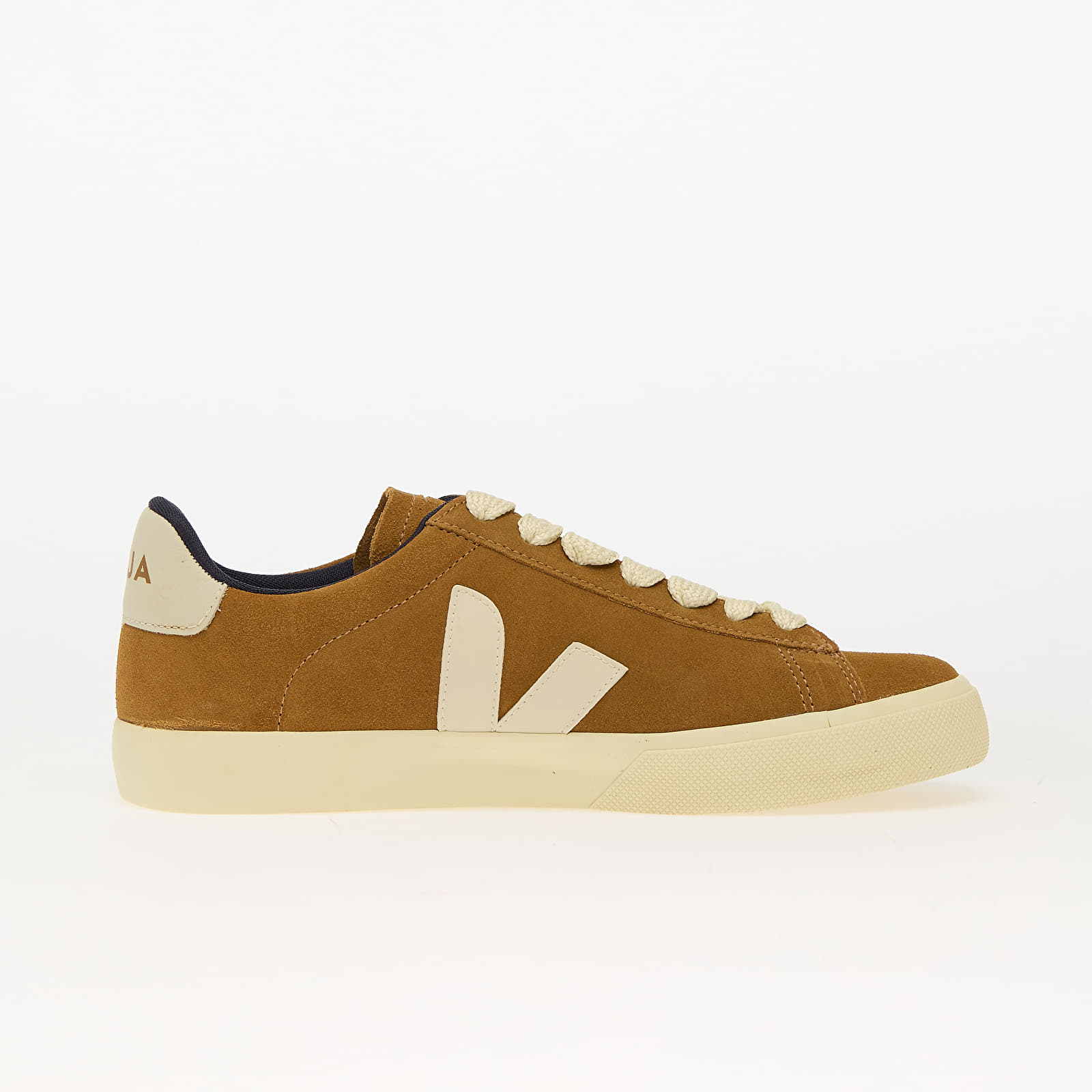Încălțăminte și sneakerși pentru bărbați Veja Campo Bold Suede Camel_Pierre