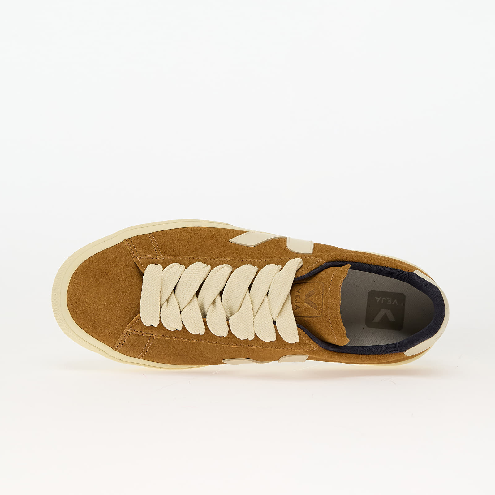 Încălțăminte și sneakerși pentru bărbați Veja Campo Bold Suede Camel_Pierre