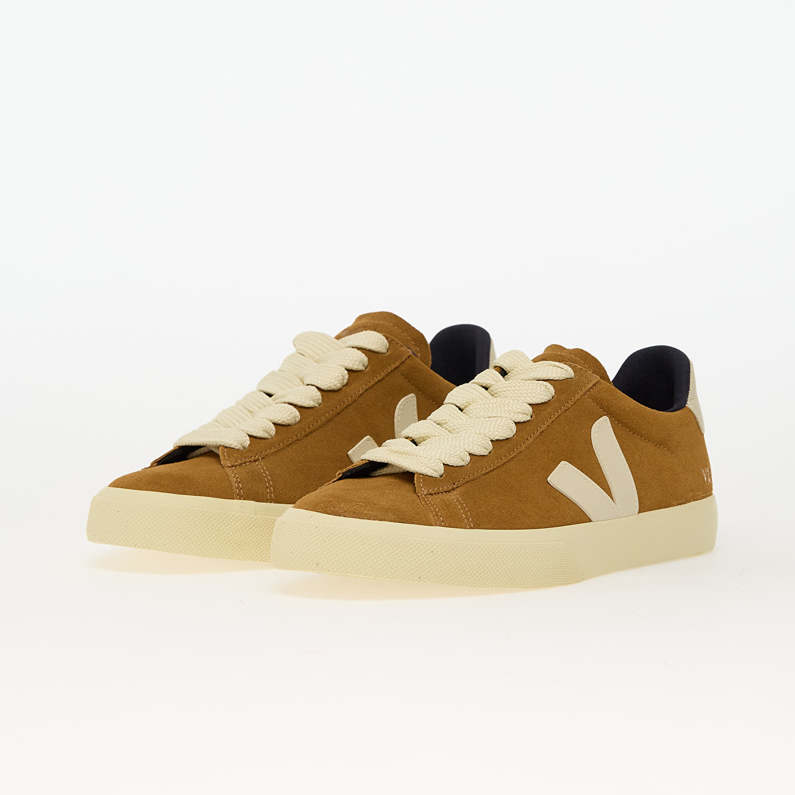 Încălțăminte și sneakerși pentru bărbați Veja Campo Bold Suede Camel_Pierre