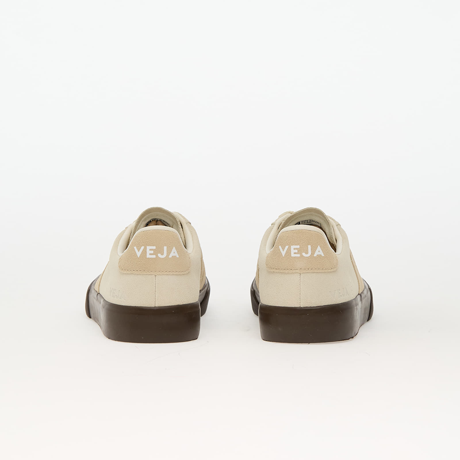 Încălțăminte și sneakerși pentru femei Veja W Campo Bold Suede Pier_Almond_Eagle