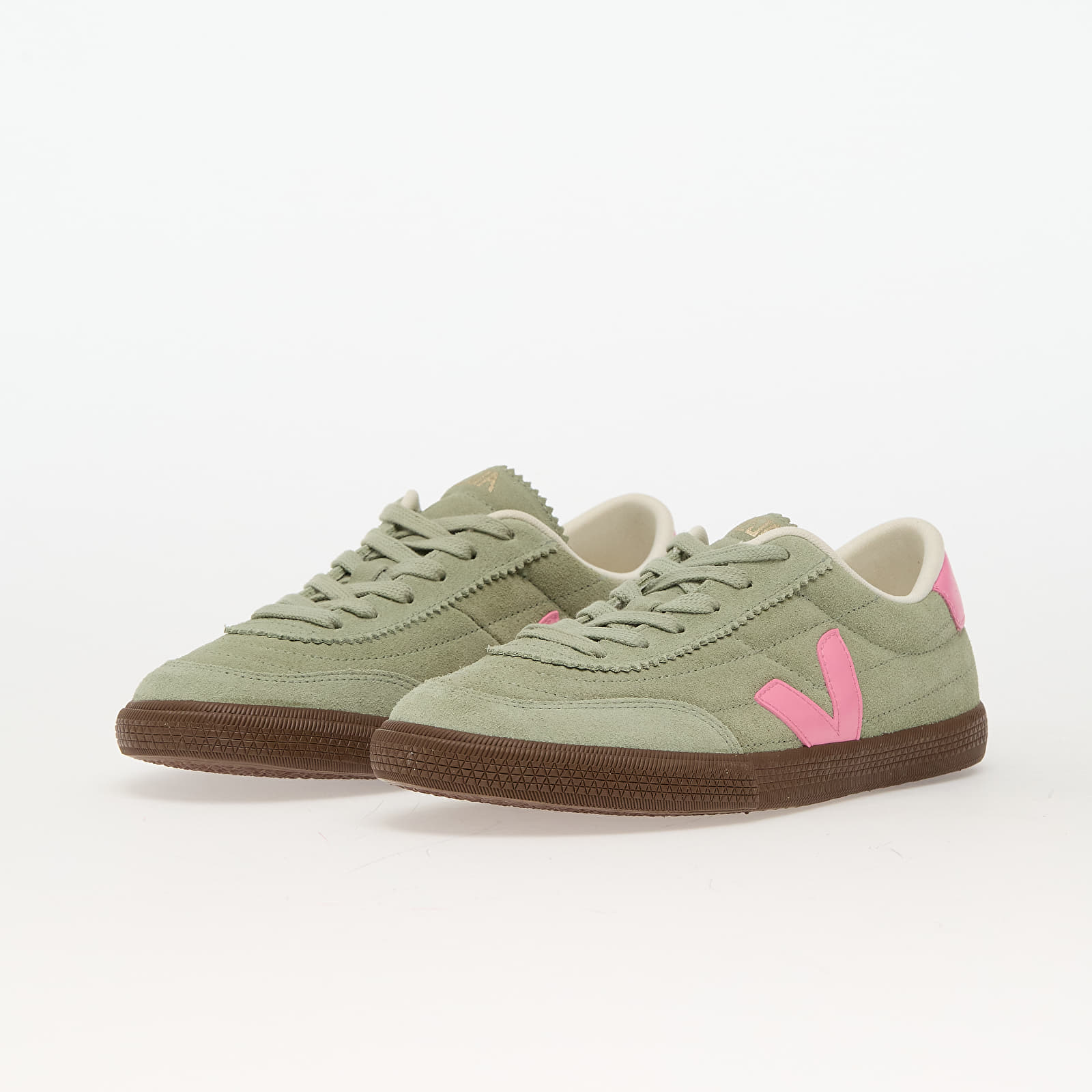 Damen Sneaker und Schuhe Veja W Panenka Suede Clay_Malibu_Bark