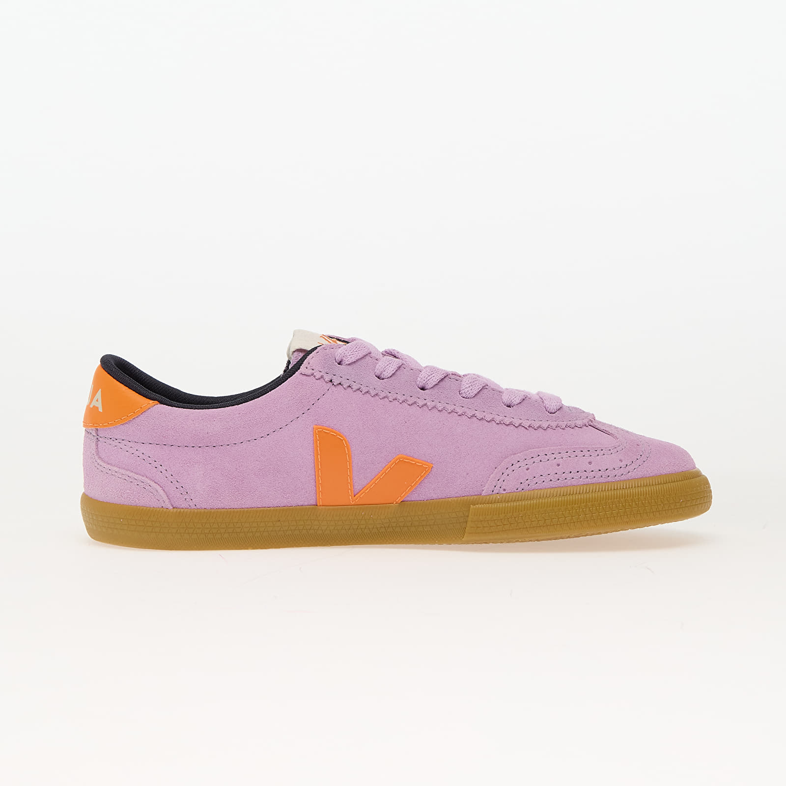 Scarpe donna Veja W Volley Suede Orchid_Fury_Natural