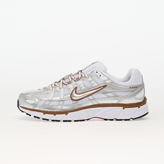 Nike W P-6000 White/ Mtlc Silver-Lt British Tan-Sail