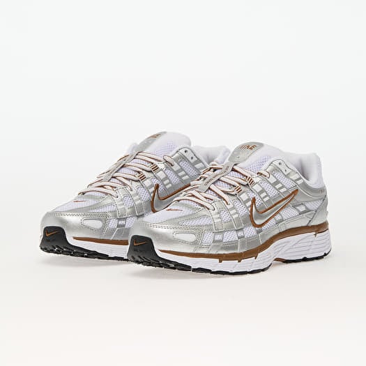 Zapatillas mujer Nike W P-6000 White/ Mtlc Silver-Lt British Tan