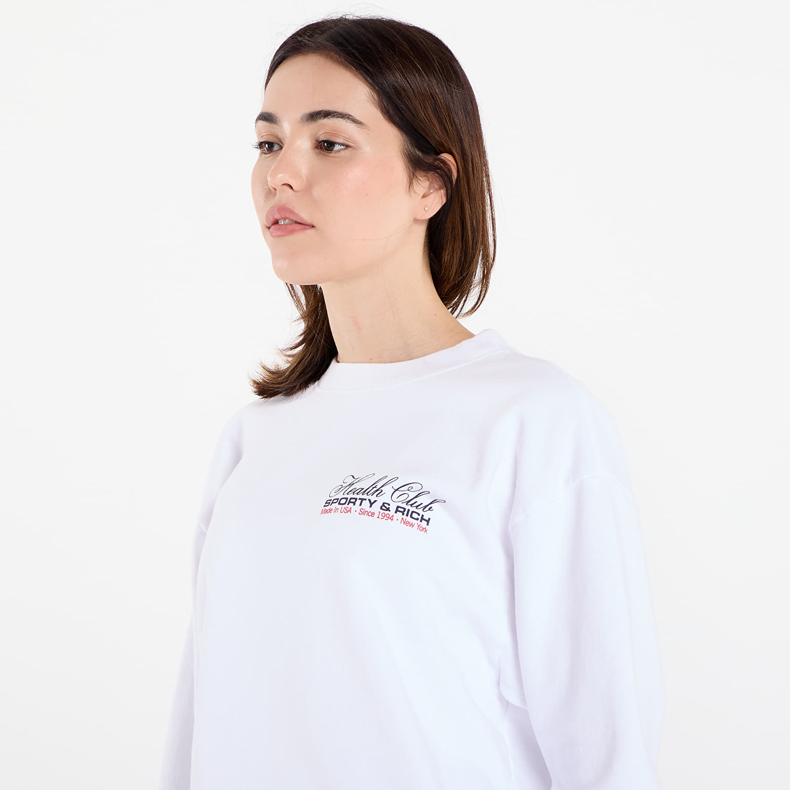 Men's hoodies Sporty & Rich Made In USA Crewneck UNISEX White