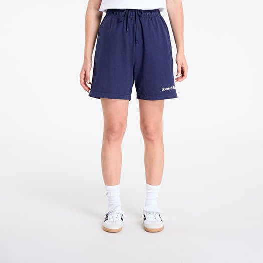 Shorts Sporty & Rich Serif Logo Gym Short UNISEX Dark Navy