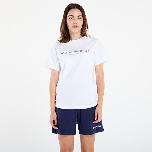 Sporty & Rich NY Health Club T-Shirt UNISEX White