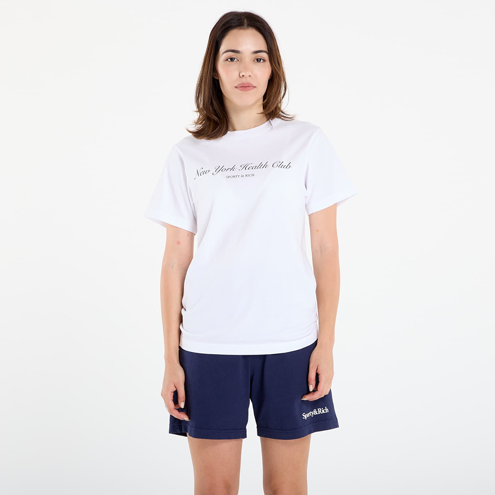 Magliette da uomo Sporty & Rich NY Health Club T-Shirt UNISEX White