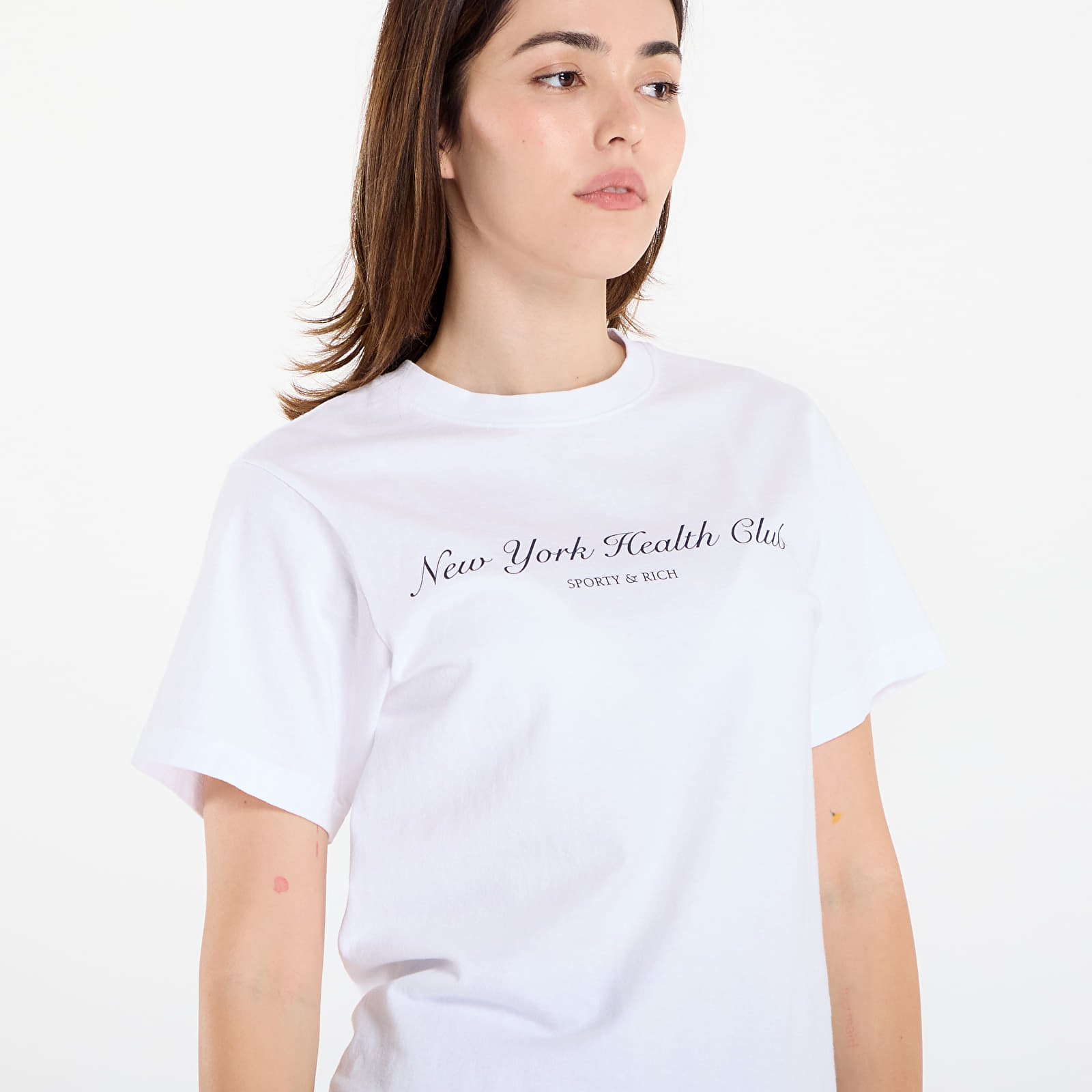 Magliette da uomo Sporty & Rich NY Health Club T-Shirt UNISEX White