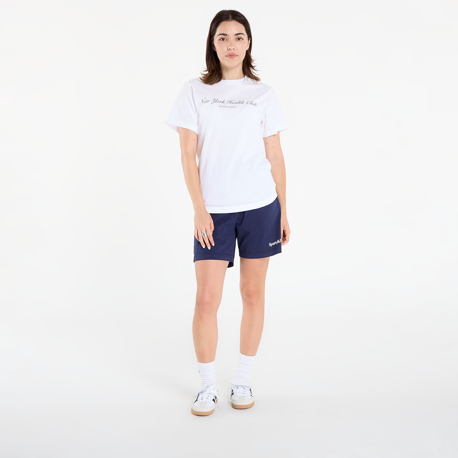 Magliette da uomo Sporty & Rich NY Health Club T-Shirt UNISEX White