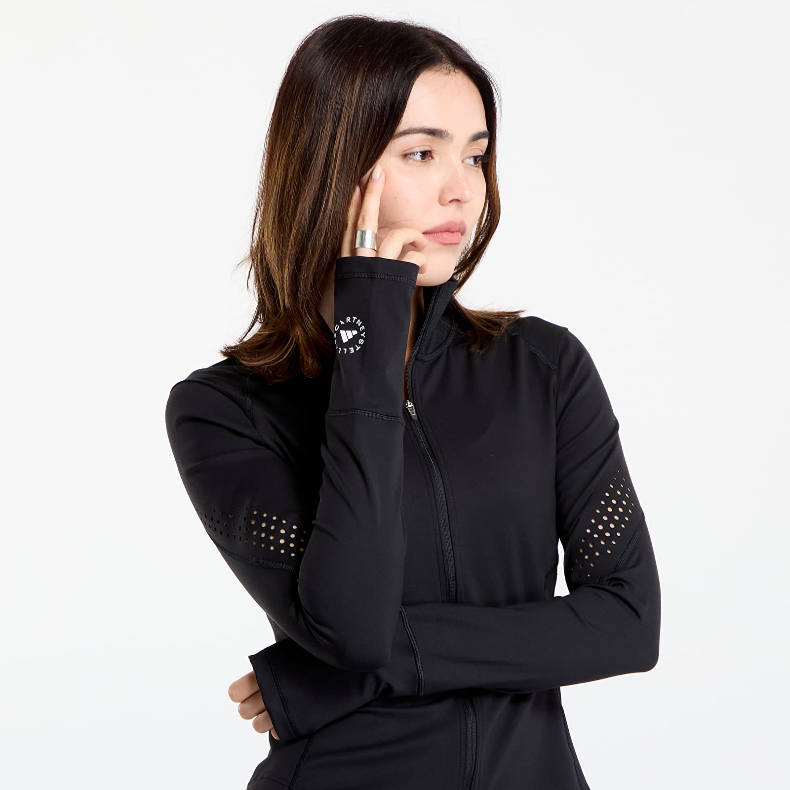 Felpe adidas By Stella McCartney Training Midlayer Black