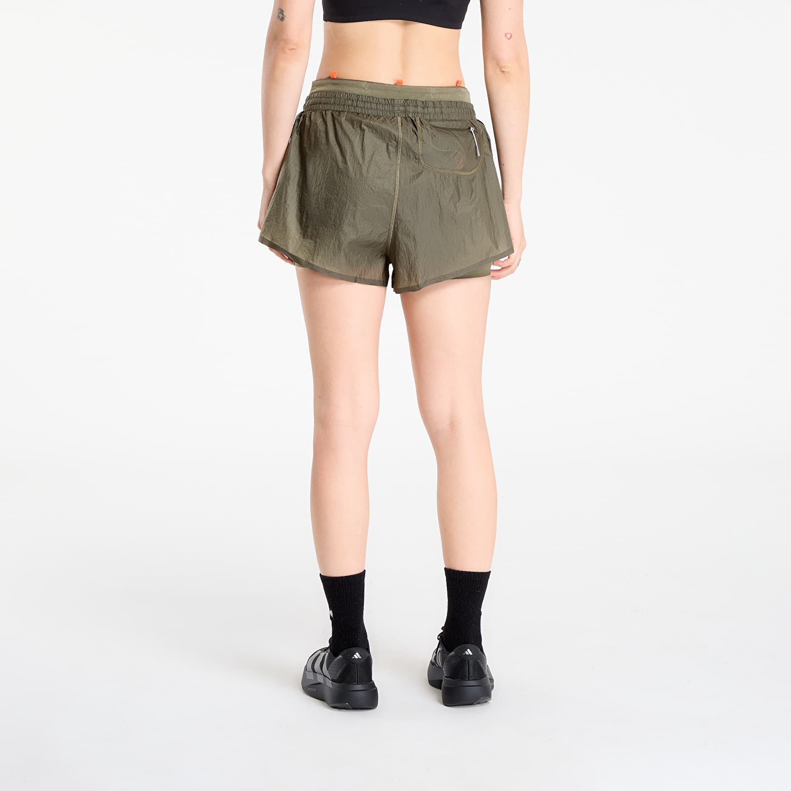 Pantalones cortos adidas Adi365 H.Koumori Running 2-In-1 Shorts Olive Strata