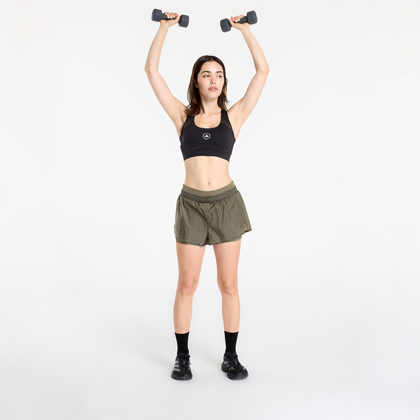 Pantalones cortos adidas Adi365 H.Koumori Running 2-In-1 Shorts Olive Strata