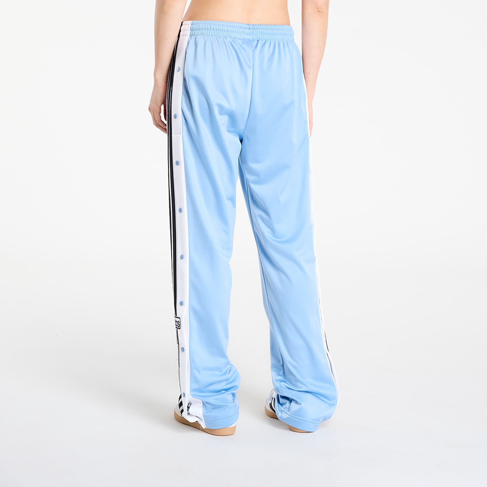 Pantaloni de trening pentru femei adidas Adibreak Tracksuit Bottoms Ash Blue/ Black