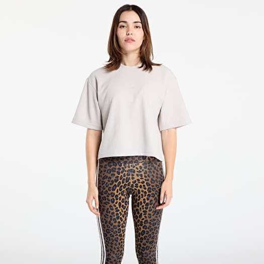 T-shirt adidas Yoga Motion Waffle T-Shirt Wonder Alumina