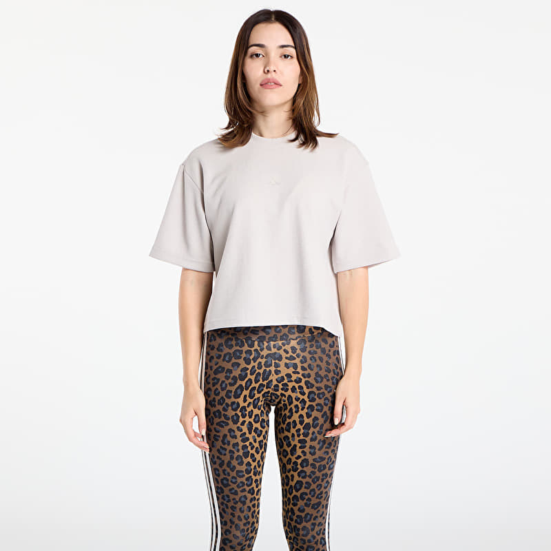 Majice adidas Yoga Motion Waffle T-Shirt Wonder Alumina