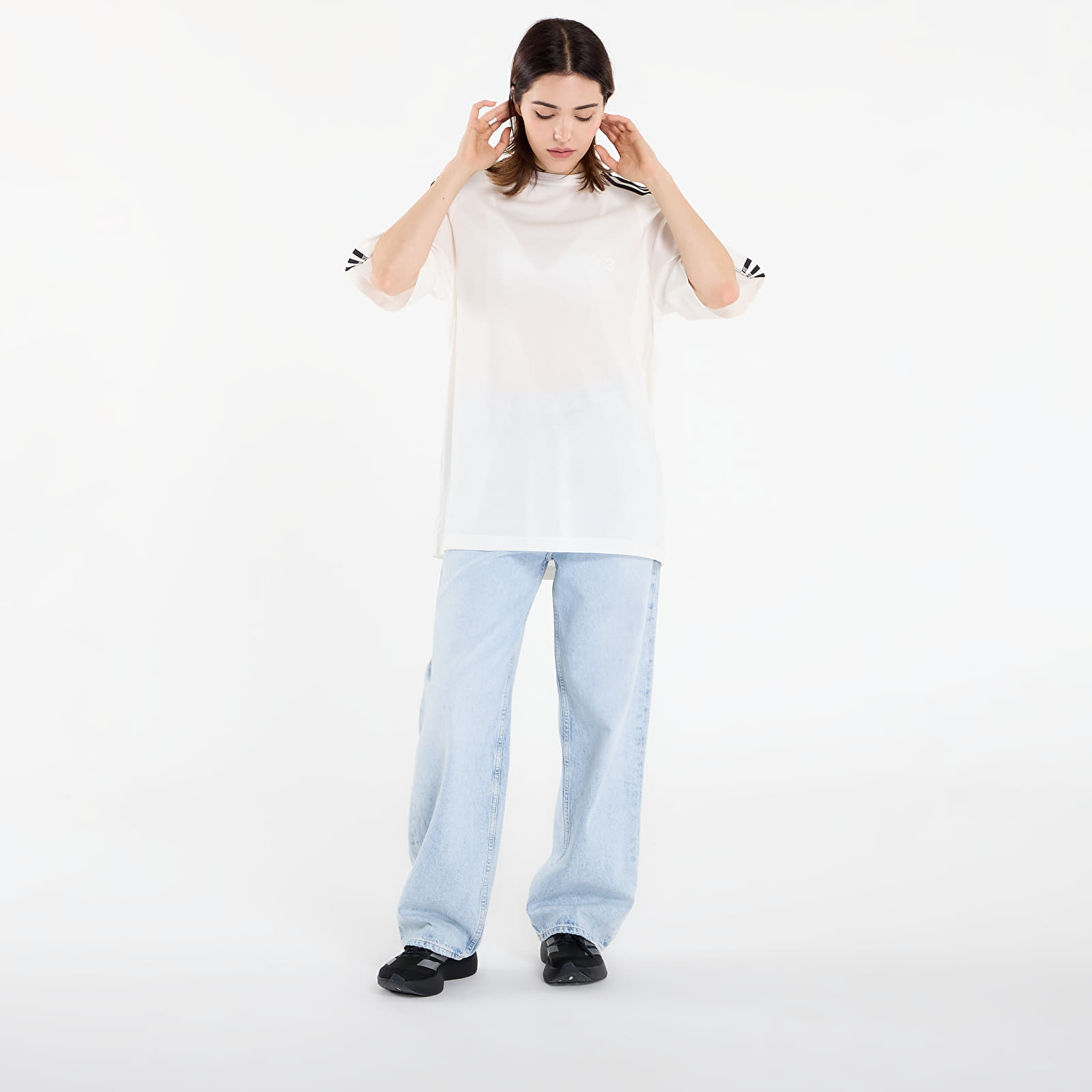 Magliette da uomo Y-3 Wire T-Shirt UNISEX Core White