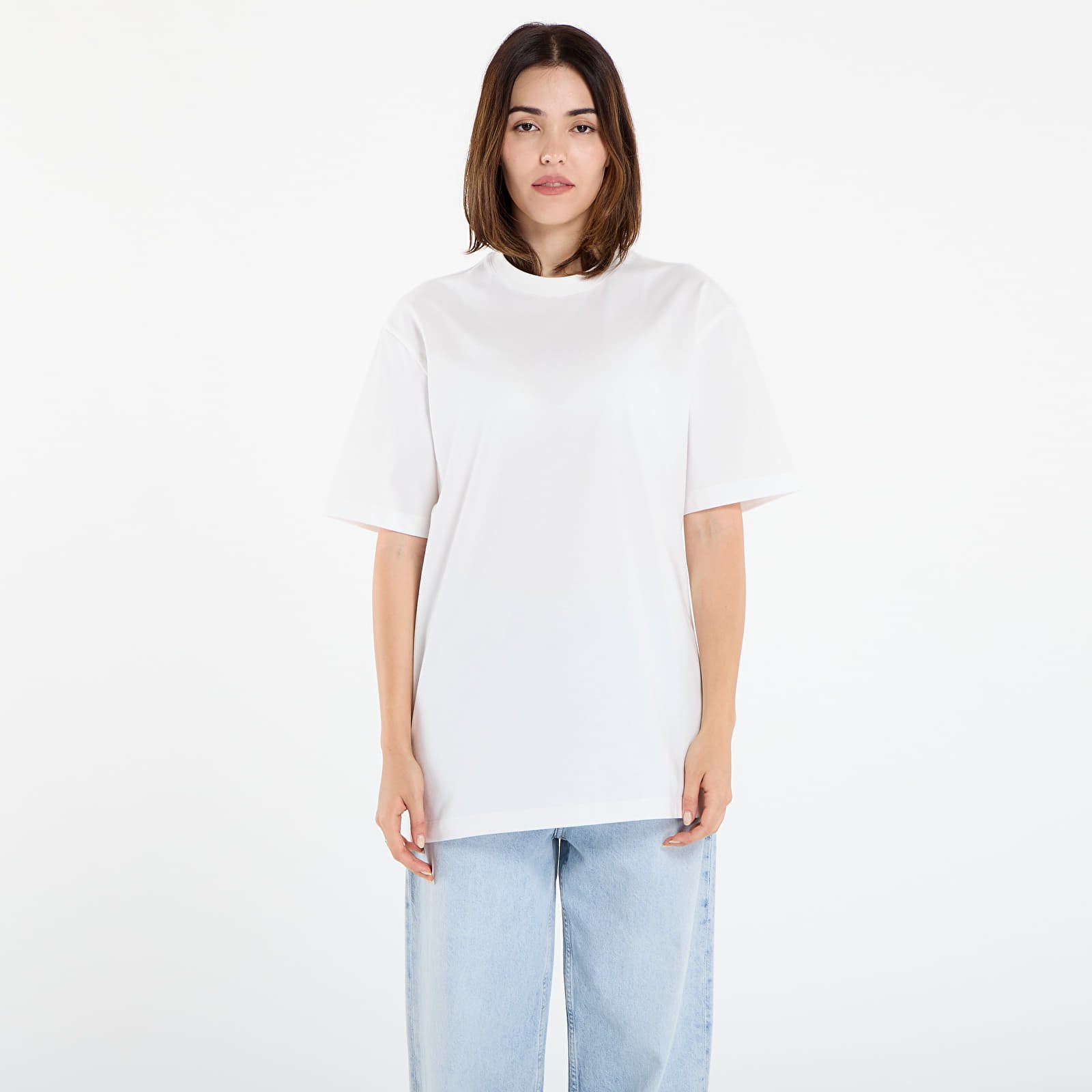 Tricouri bărbați Y-3 Graphic Short Sleeve Tee UNISEX Core White