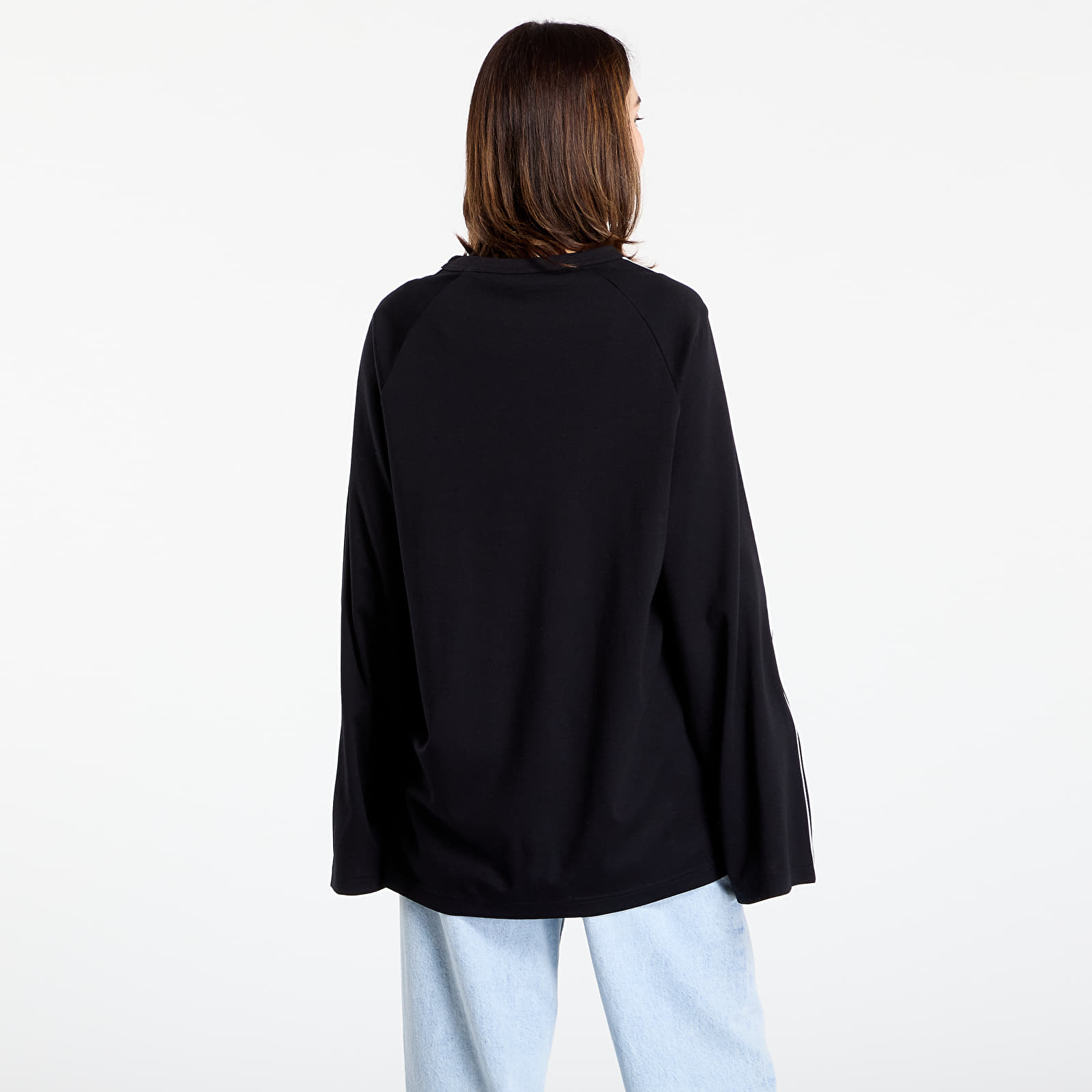 Férfi pólok Y-3 Wire Long Sleeve Tee UNISEX Black