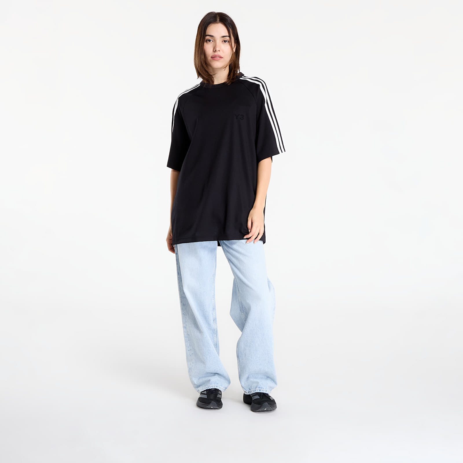 Magliette da uomo Y-3 Wire T-Shirt UNISEX Black